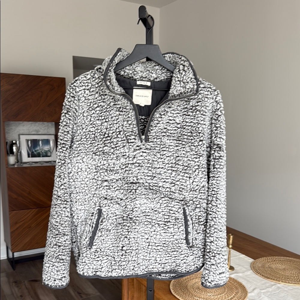Thread and Supply cozy plush sweatshirt
